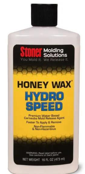 Stoner HoneyWax®Hydro Speed是一種高固含量的水性乳液，不含任何溶劑，旨在代替?zhèn)鹘y(tǒng)的高級涂蠟作為復合材料行業(yè)中的脫模劑。