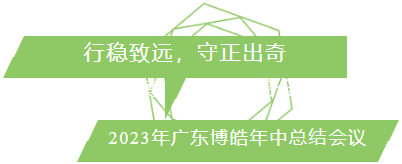 行穩(wěn)致遠，守正出奇！2023年廣東博皓年中總結會議