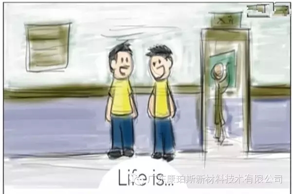 人生就是。。。 和好朋友在教室外面一起罰站